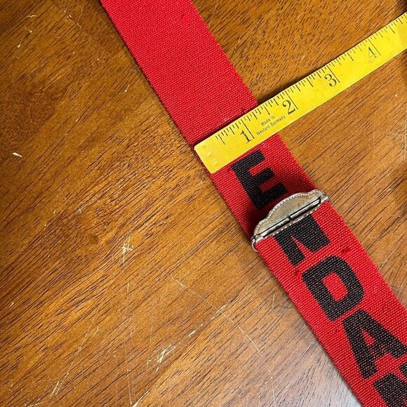 Vintage Elastic Suspenders Endangered Species Adjustable Retro Sasquatch Skater - Picture 10 of 10